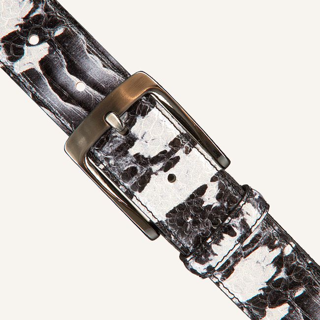 Witte REHAB Riem BELT SNAKE VERNIZ Witte REHAB Riem BELT SNAKE VERNIZ - large