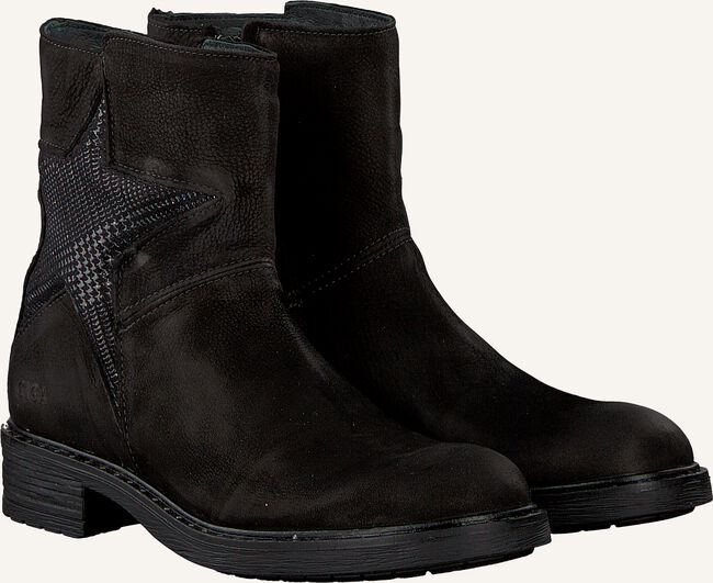 Zwarte GIGA Veterboots 9672 Zwarte GIGA Veterboots 9672 - large