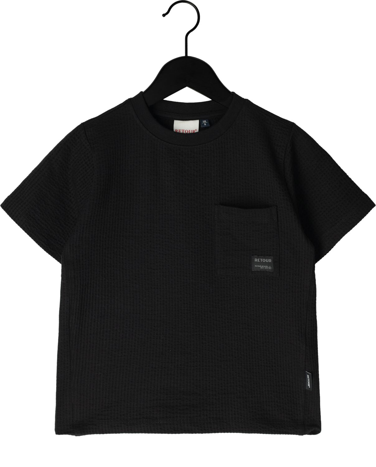 RETOUR Jongens Polo's & T-shirts Xavier 1 Zwart