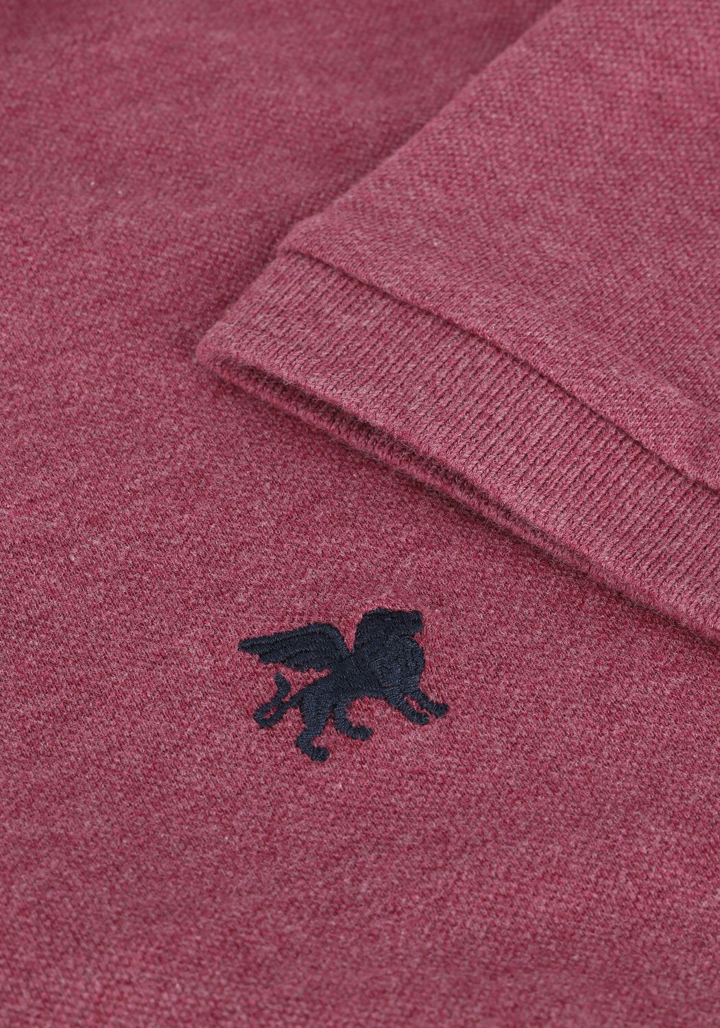 Bordeaux VANGUARD Polo SHORT SLEEVE POLO PIQUE STRETCH PEACHED - large