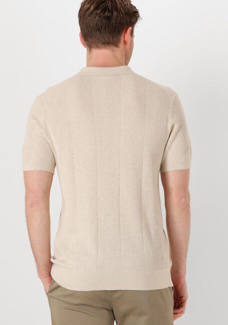 Beige PROFUOMO Polo POLO SHORT SLEEVE - large