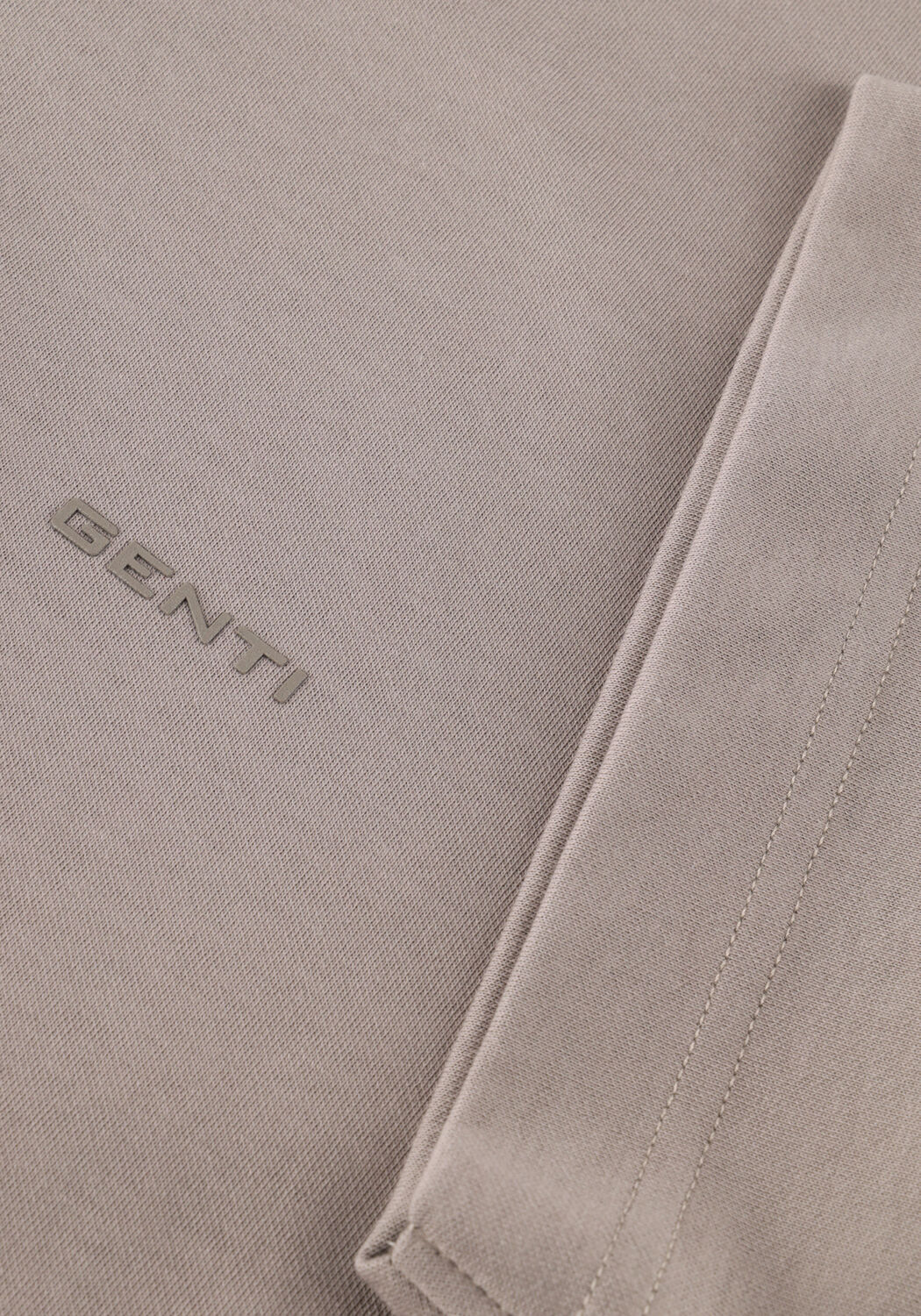 Taupe GENTI T-shirt T-SHIRT SS 1227 - large