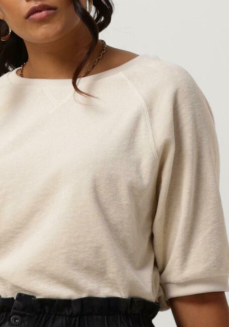 Gebroken wit BY-BAR Top NEVA SLUB TOP - large