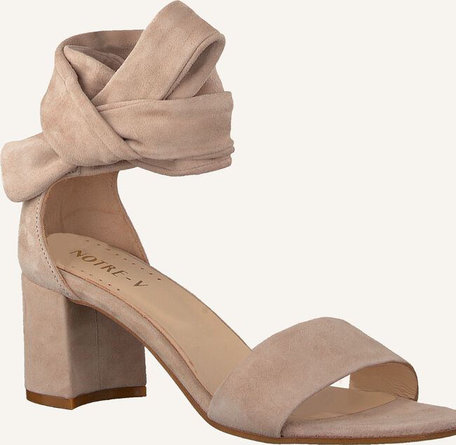 Beige NOTRE-V Sandalen met hak 45146 Beige NOTRE-V Sandalen met hak 45146 - large