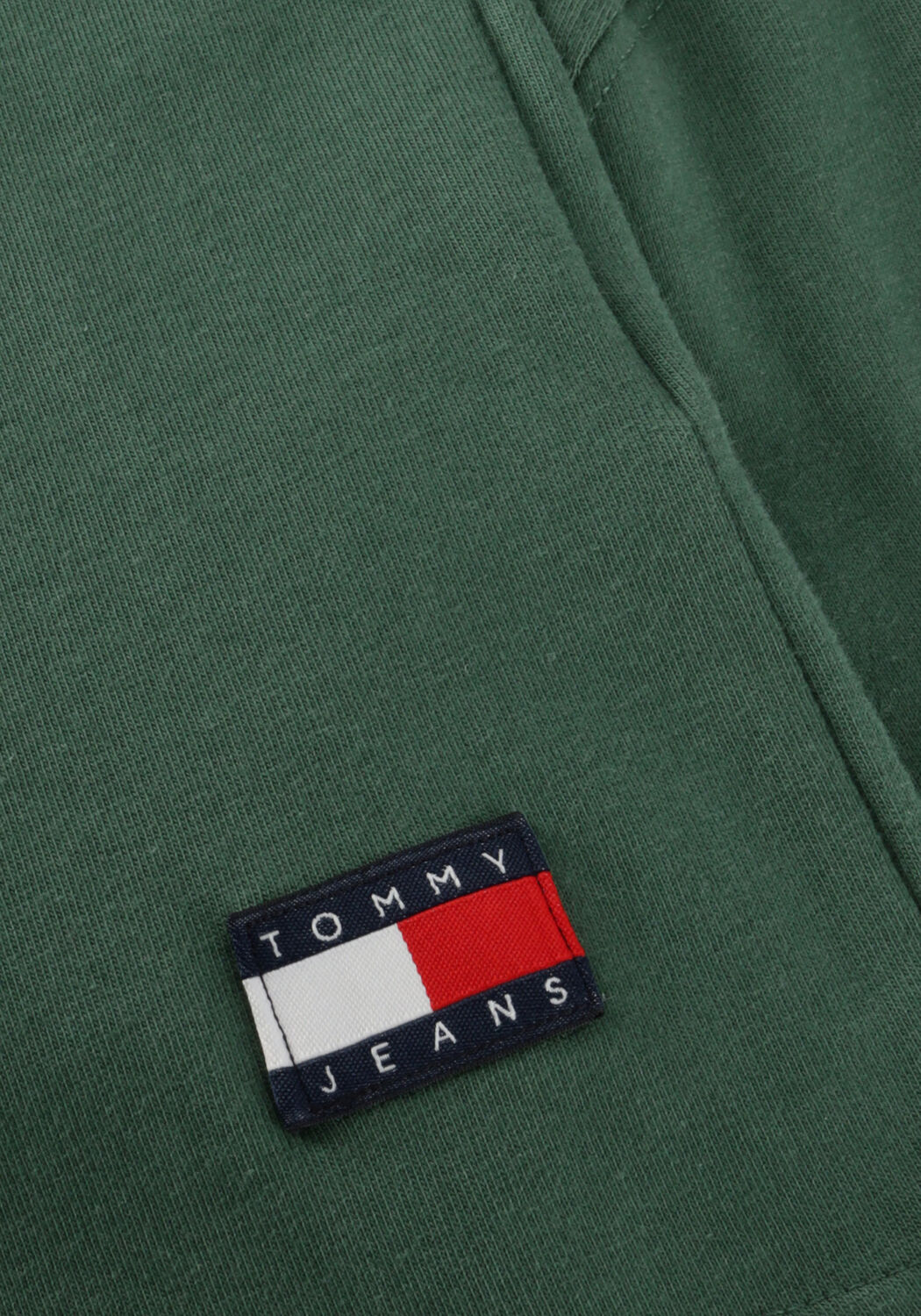 Donkergroene TOMMY JEANS T-shirt TJM REG TJ GYM SS TEE EXT - large