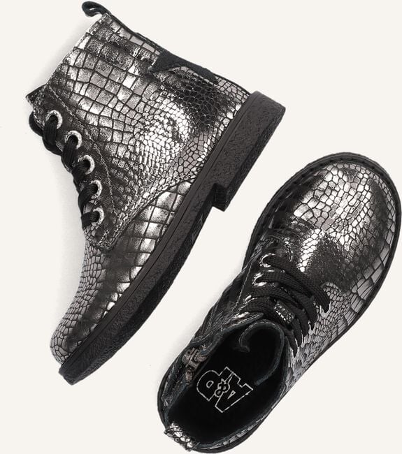 Zilveren APPLES & PEARS Veterboots B0010706 Zilveren APPLES & PEARS Veterboots B0010706 - large