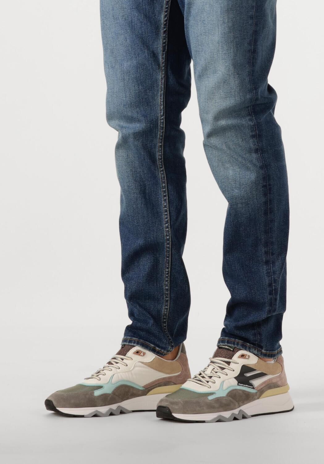 Taupe FLORIS VAN BOMMEL Lage sneakers SFM-10136 DE ZAGER - large