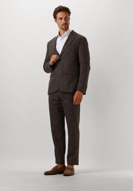 Bruine SELECTED HOMME Colberts SLHSLIM-REED WOOL BLZ - large