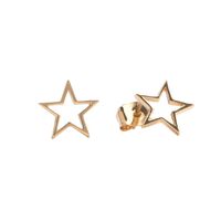 Gouden ATLITW STUDIO Oorbellen PARADE EARRINGS OPEN STAR Gouden ATLITW STUDIO Oorbellen PARADE EARRINGS OPEN STAR - medium
