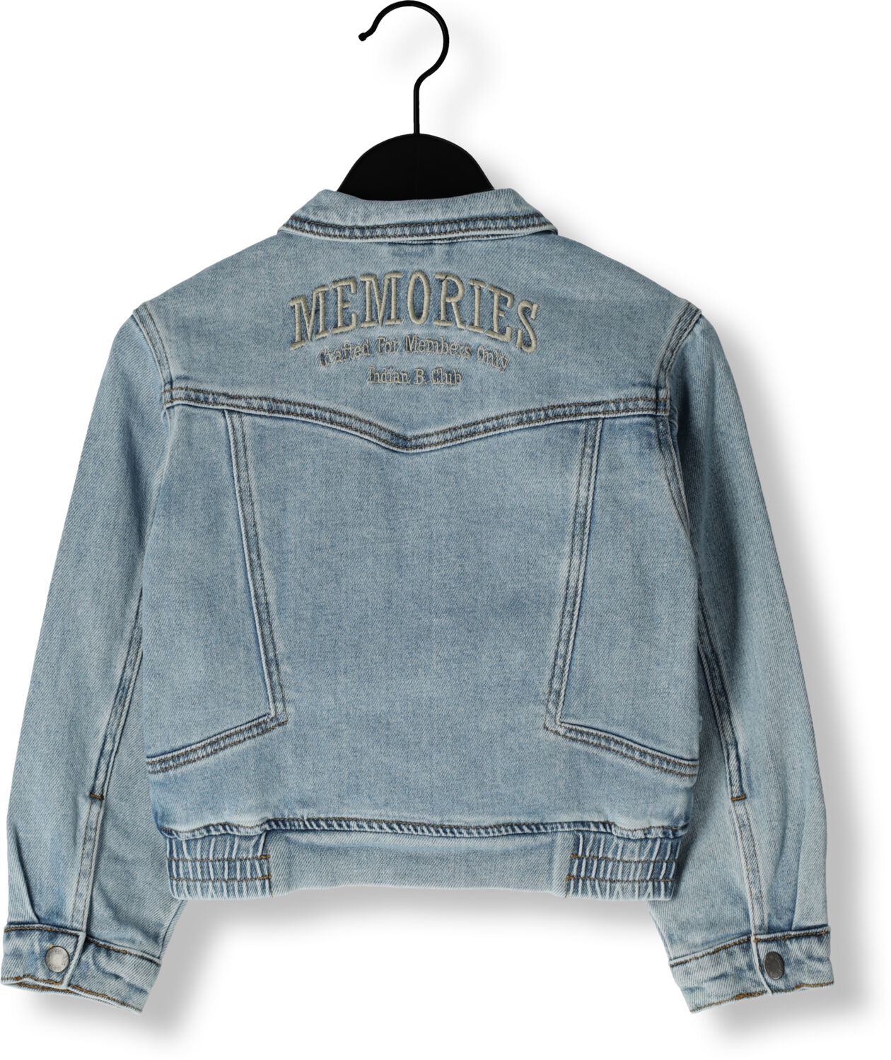 INDIAN BLUE JEANS Meisjes Jassen Denim Jacket Embroidery Lichtblauw