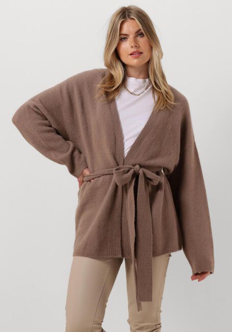 Taupe KNIT-TED Vest SILVIE - large