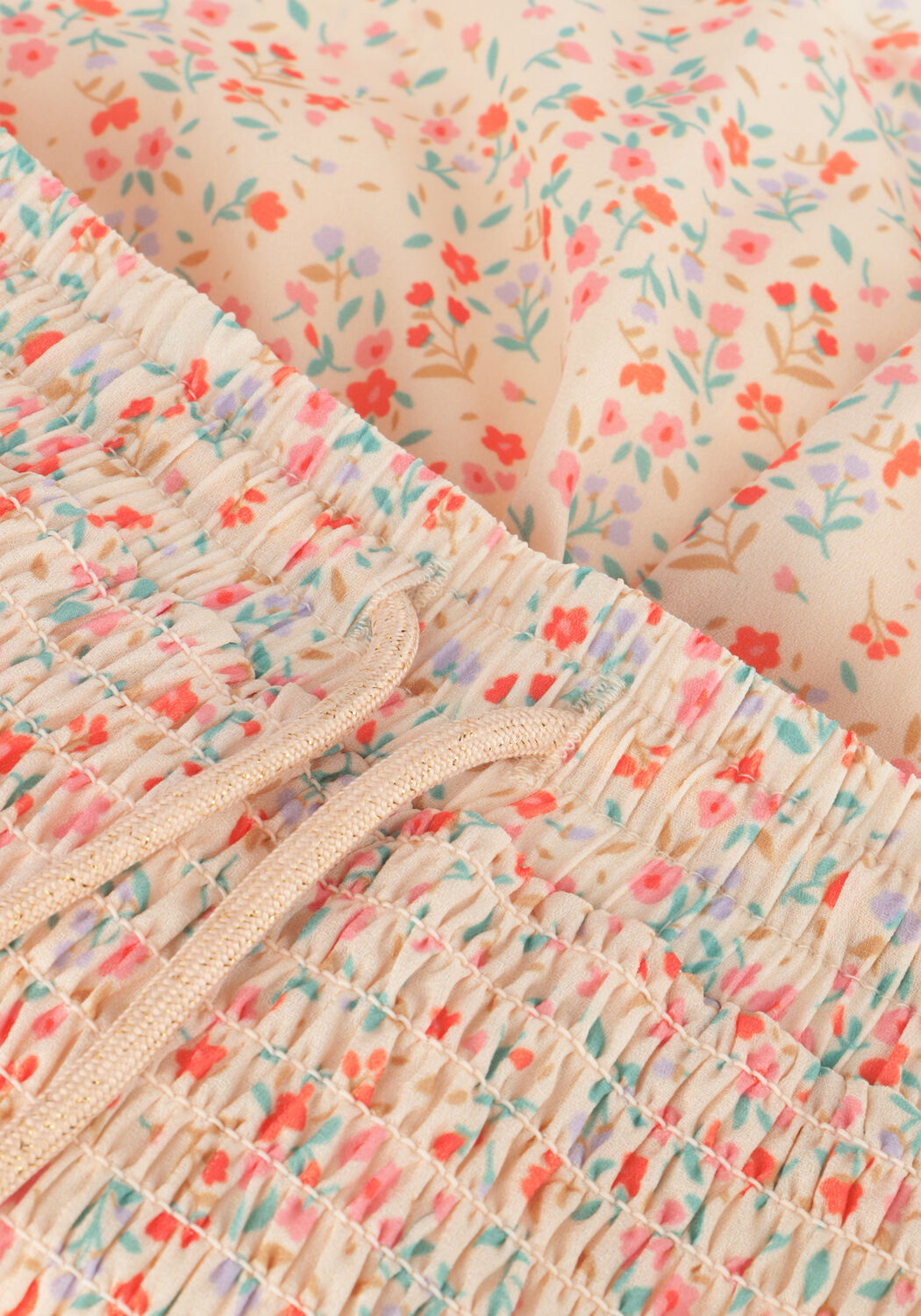 NONO Meisjes Rokken Nami Little Flower Skirt Ecru