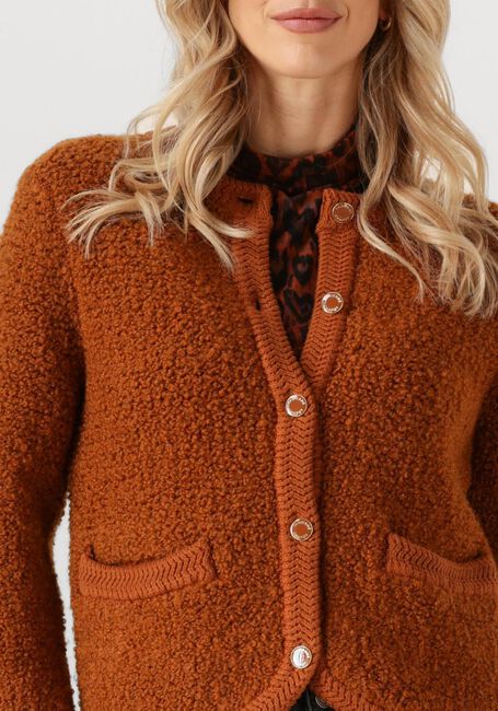 Oranje FABIENNE CHAPOT Vest MARCIA CARDIGAN 1 - large