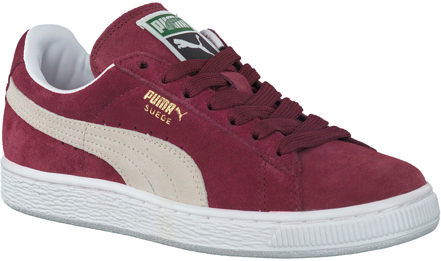 Rode PUMA Sneakers SUEDE CLASSIC+ DAMES | Omoda