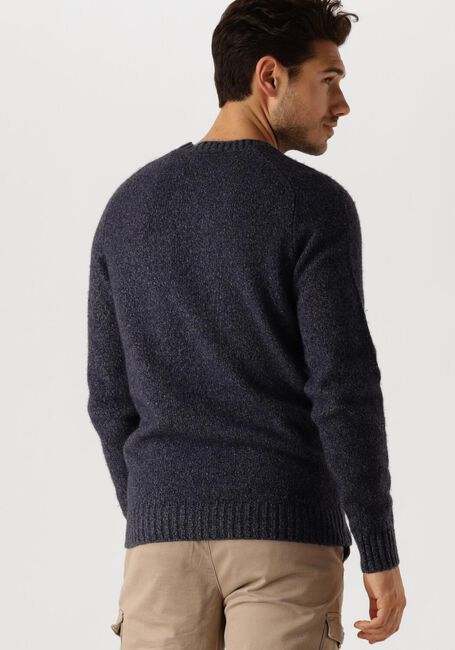 Blauwe PROFUOMO Trui PULLOVER CREW NECK - large
