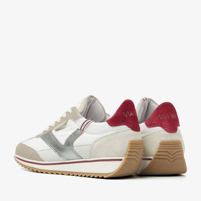 Zilveren VIA VAI Lage sneakers MIKKI RUBY - large