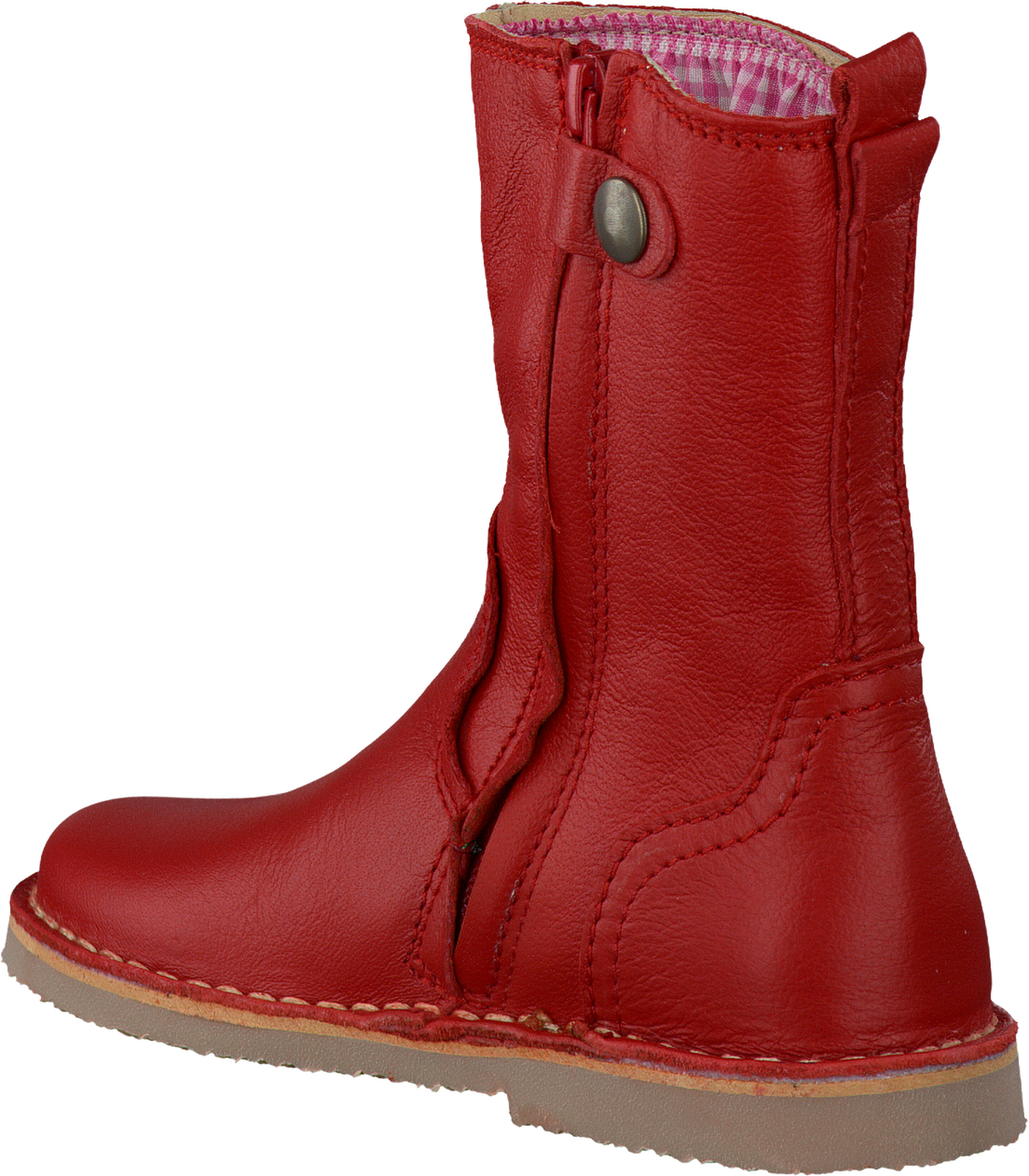 Rode KOEL4KIDS Lange laarzen JANTJE | Omoda Koel4kids laarzen en schoenen | Knotsknetter