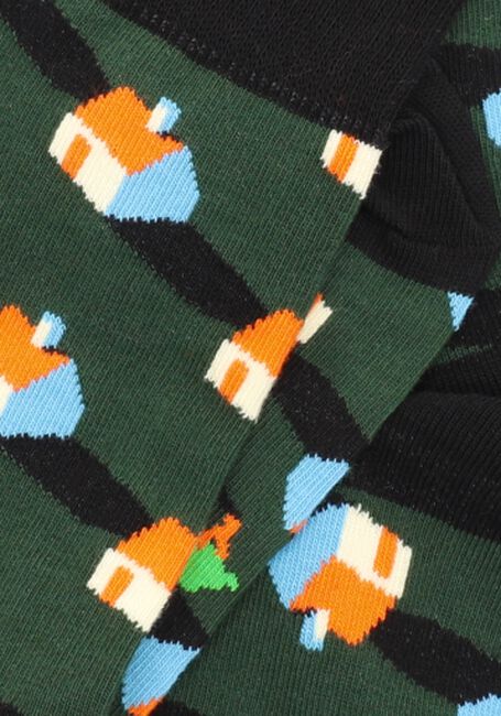 Groene HAPPY SOCKS Sokken NEIGHBOURS - large