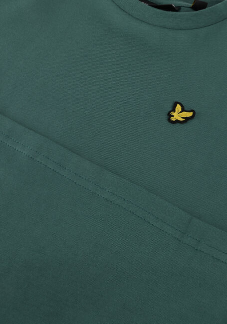 Donkergroene LYLE & SCOTT T-shirt PLAIN T-SHIRT - large