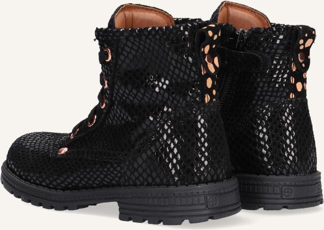 Zwarte TON & TON Veterboots HEDVIG Zwarte TON & TON Veterboots HEDVIG - large