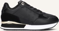 Zwarte TOMMY HILFIGER Lage sneakers METALLIC MONOGRAM EMBOSS SNEAKER - medium