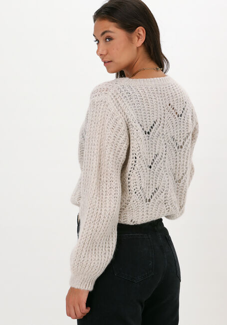 Ecru BY-BAR Vest JULIE CARDIGAN - large