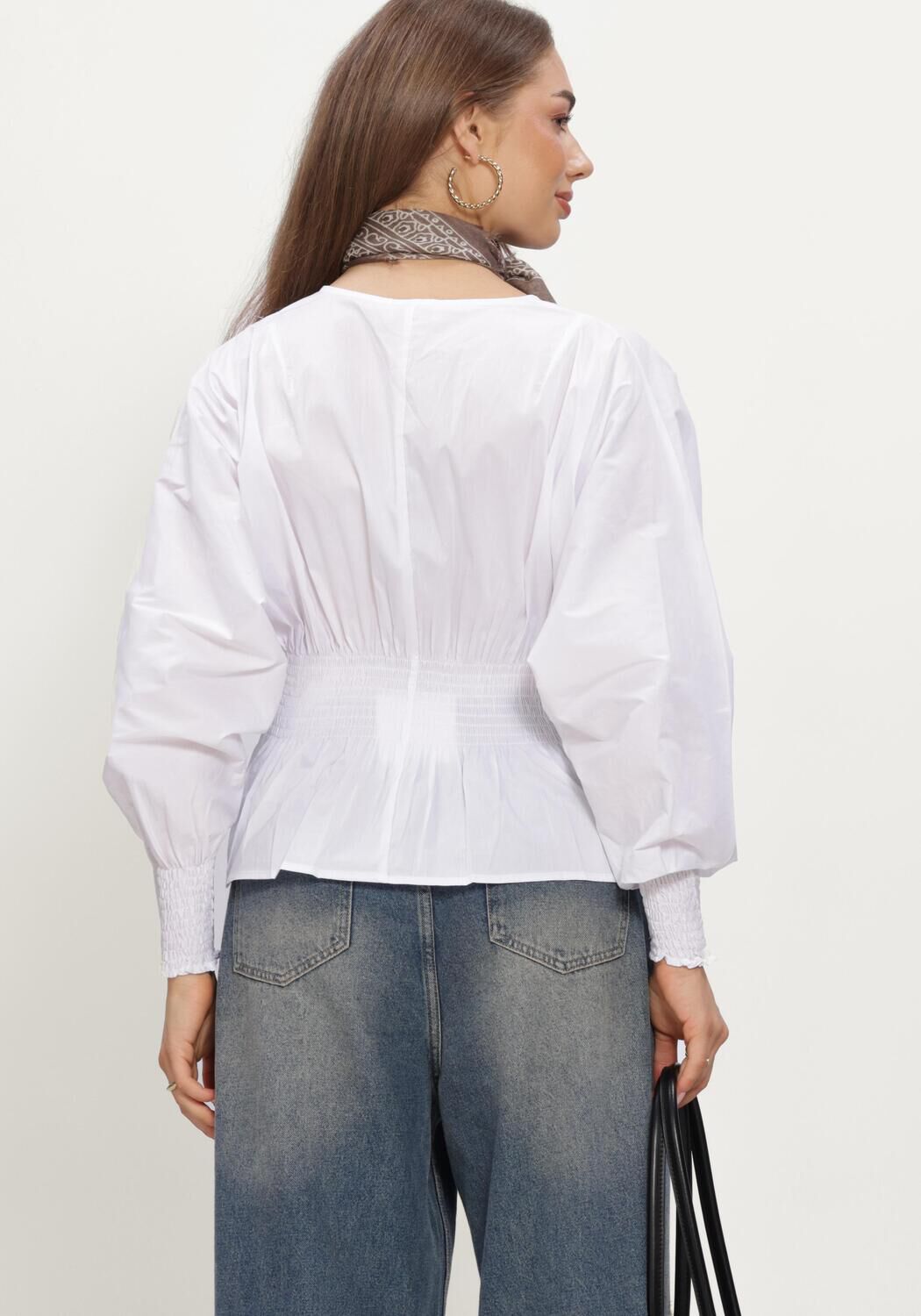 Witte NOTRE-V Blouses NV-ISEL - large