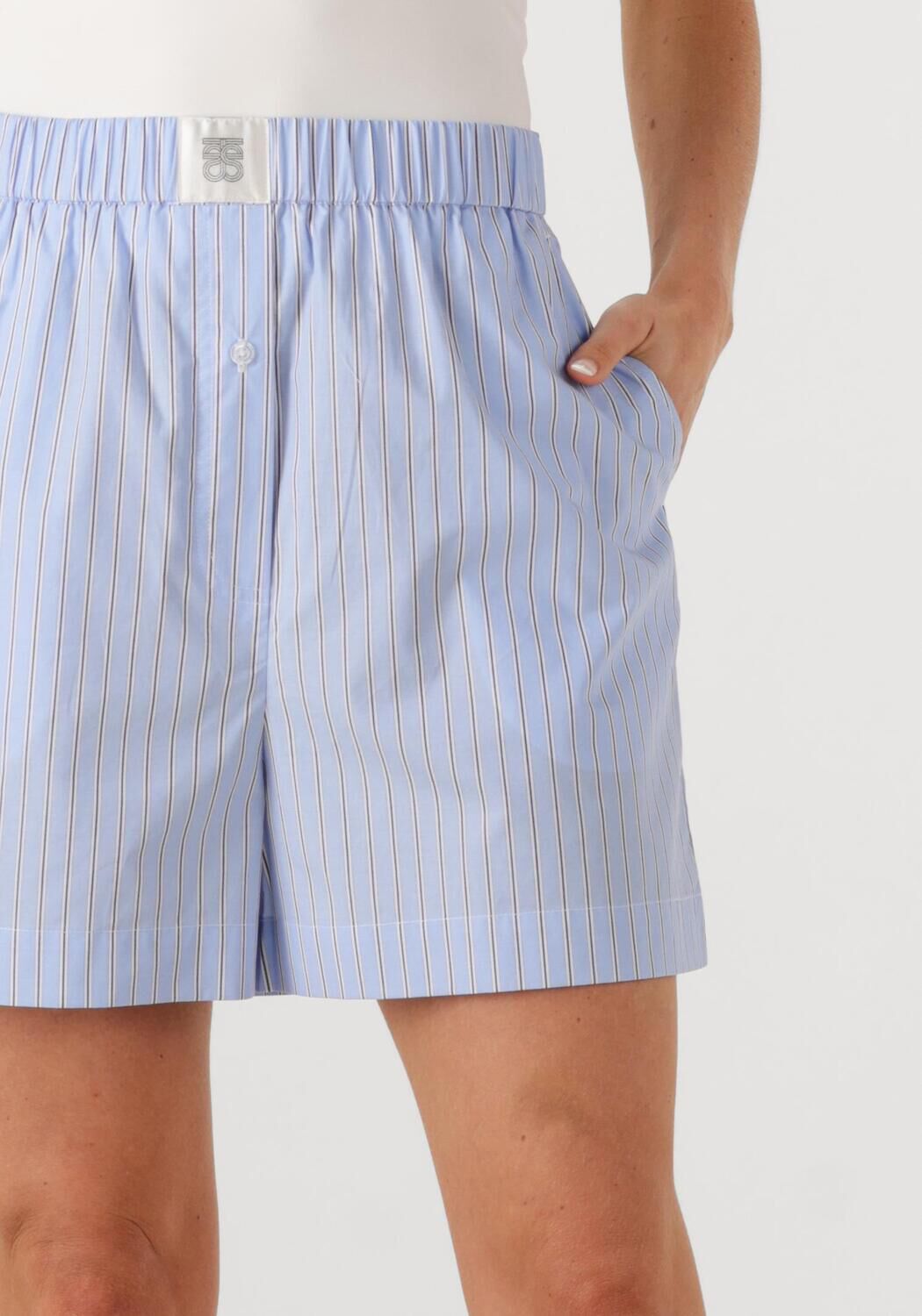 SECOND FEMALE Dames Broeken Alanis Shorts Blauw