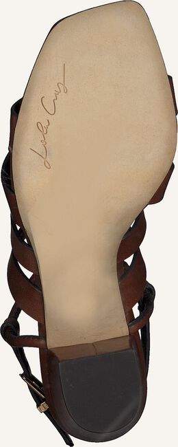 Cognac LOLA CRUZ Platte sandalen 341Z10BK Cognac LOLA CRUZ Platte sandalen 341Z10BK - large