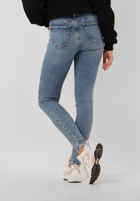 Lichtblauwe CALVIN KLEIN Skinny jeans HIGH RISE SKINNY - large