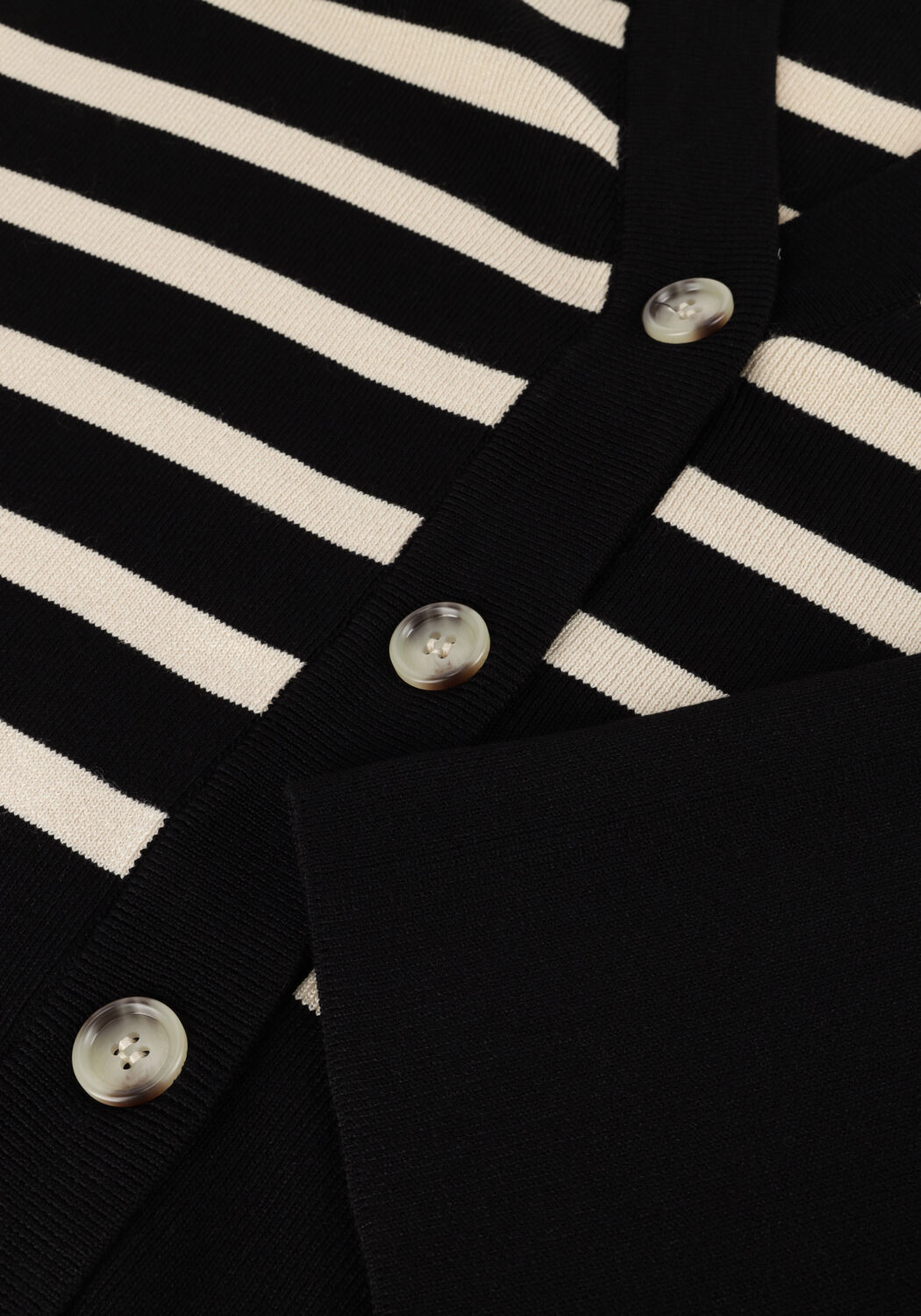 Zwarte OBJECT Vest OBJESTER L/S CARDIGAN - large