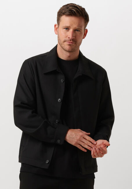 Zwarte SELECTED HOMME Overshirt SLH-KENT WOOL HYBRID BLZ - large