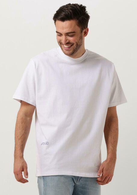 Witte WOODBIRD T-shirt WBBAINE VASE TEE - large