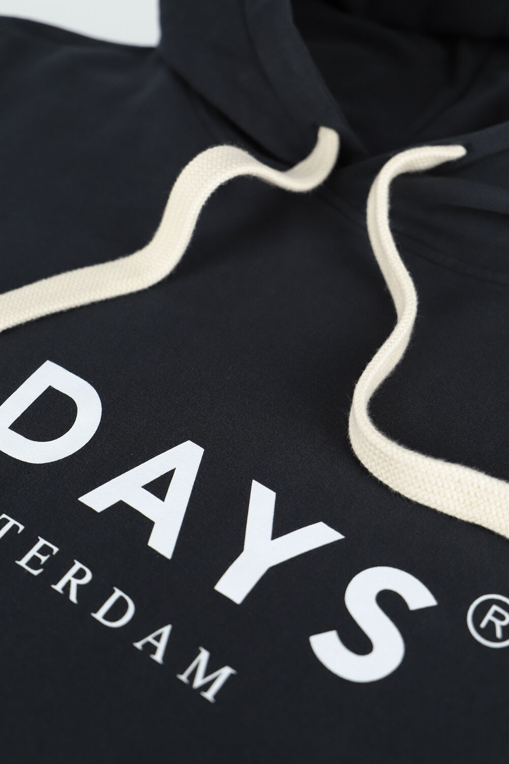 Donkerblauwe 10DAYS Sweater THE HOODIE - large