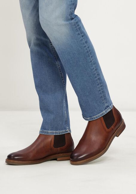 Bruine MAZZELTOV Chelsea boots 67060 - large