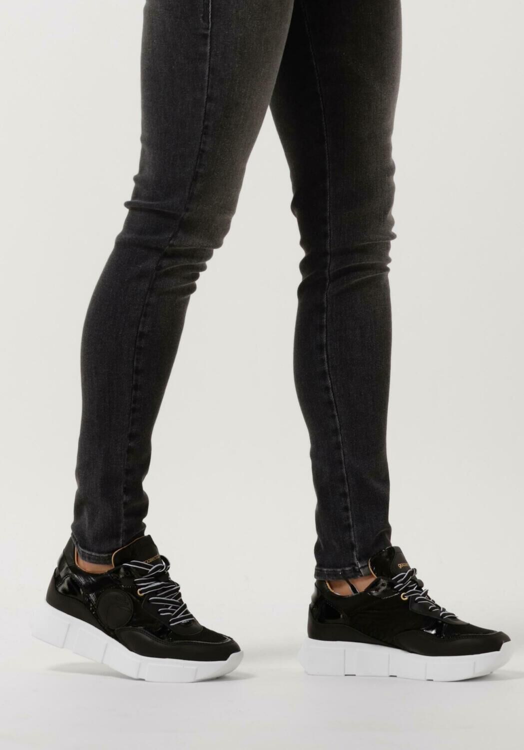 Zwarte GOOSECRAFT Lage sneakers ASPEN WOMEN - large