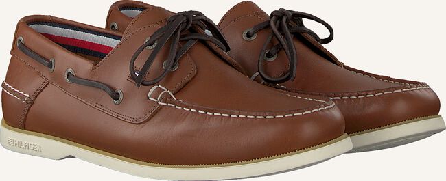 Cognac TOMMY HILFIGER Instappers CLASSIC BOATSHOE Cognac TOMMY HILFIGER Instappers CLASSIC BOATSHOE - large