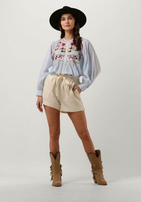 Lichtblauwe ANTIK BATIK Blouses LENY BLOUSE Lichtblauwe ANTIK BATIK Blouses LENY BLOUSE - large