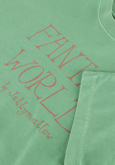 Mint Jelly Mallow T-shirt FANTASY WORLD CROPPED T-SHIRT - large