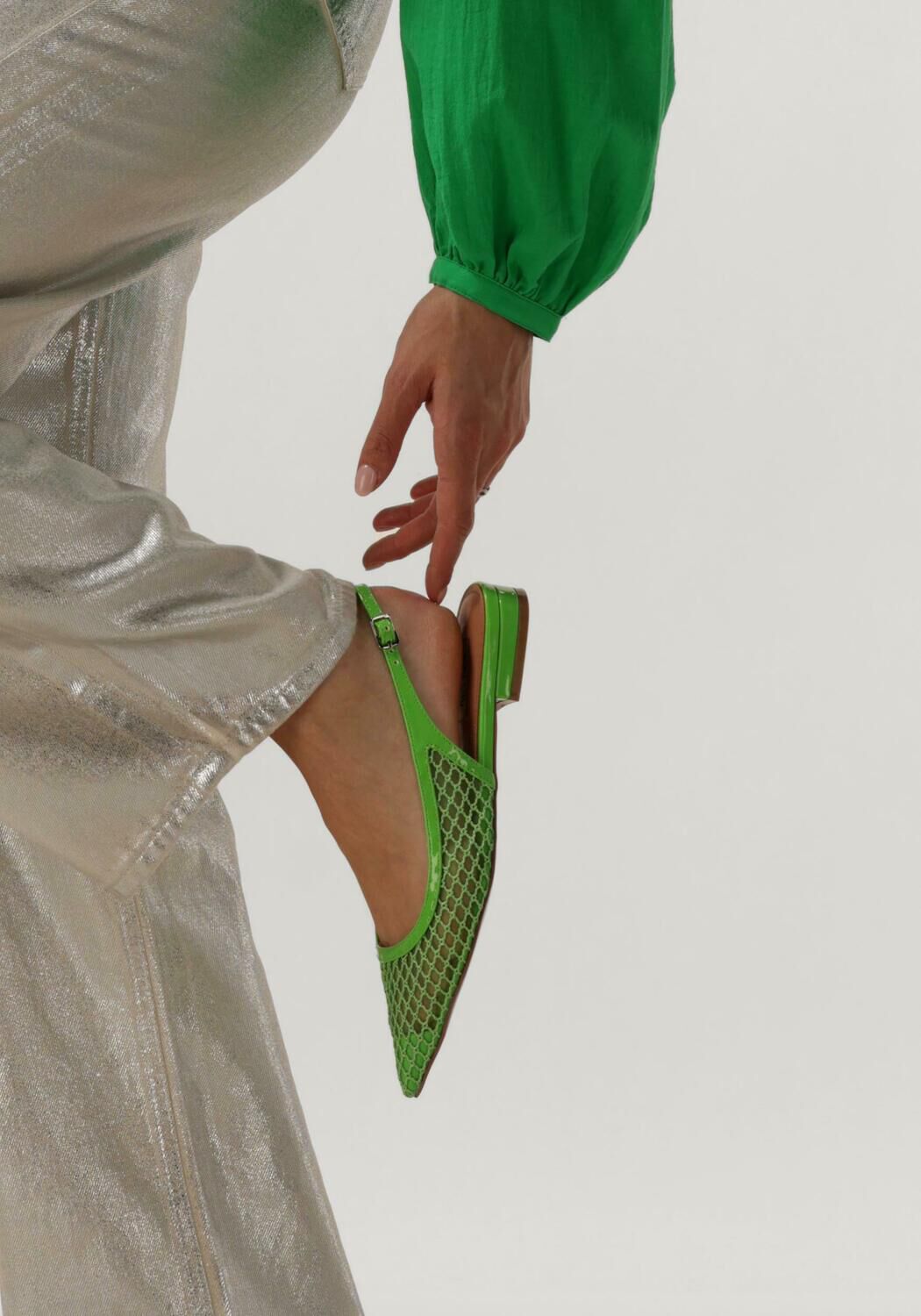 Groene BIBI LOU Slingbacks 616Z78VK - large