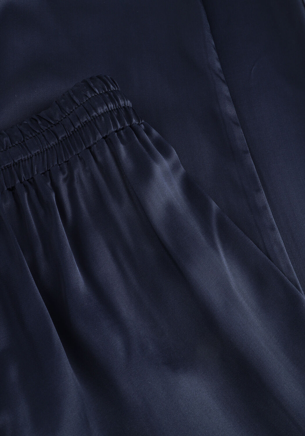 Donkerblauwe RESORT FINEST Pantalon SATIN PANTS - large