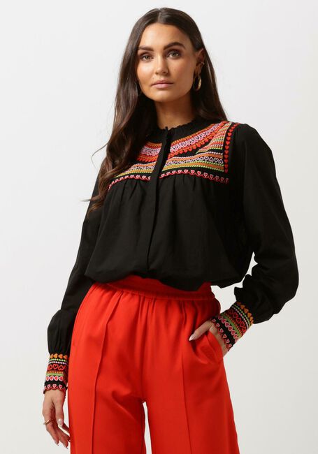 Zwarte HARPER & YVE Blouses YASMIN-LS - large