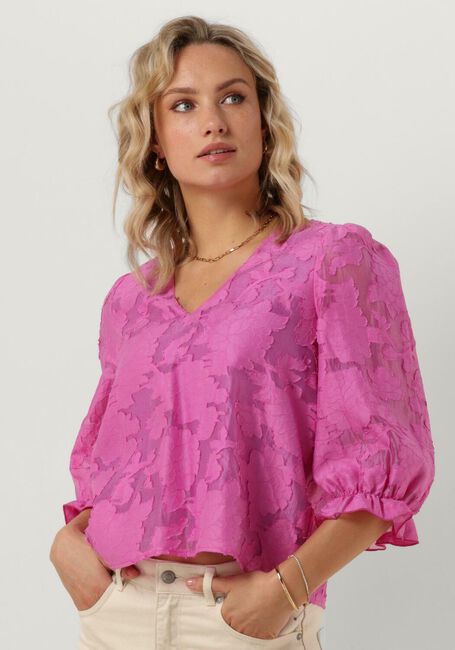 Roze SELECTED FEMME Blouses SLFCATHI-SADIE 3/4 TOP FF - large