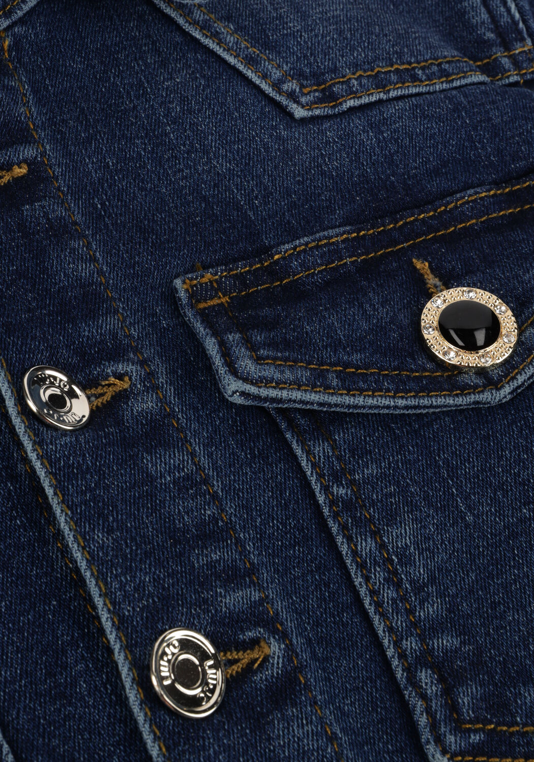 Donkerblauwe LIU JO Jumpsuit ECS B.UP TUTA DENIM - large