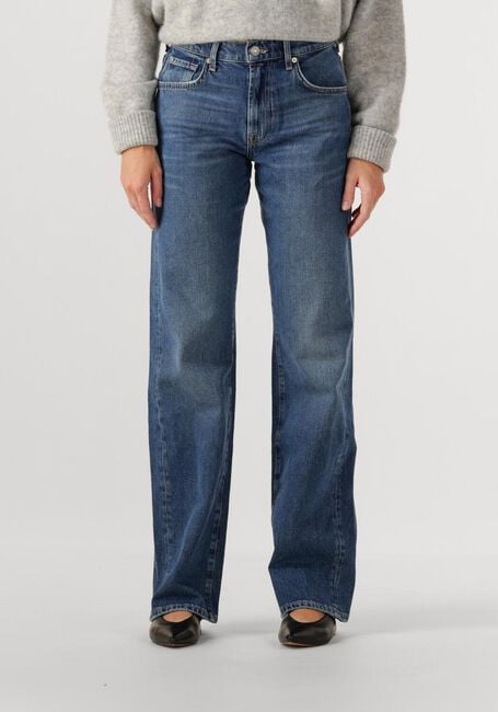 Blauwe 7 FOR ALL MANKIND Straight leg jeans TESS TROUSER EXPLORER - large