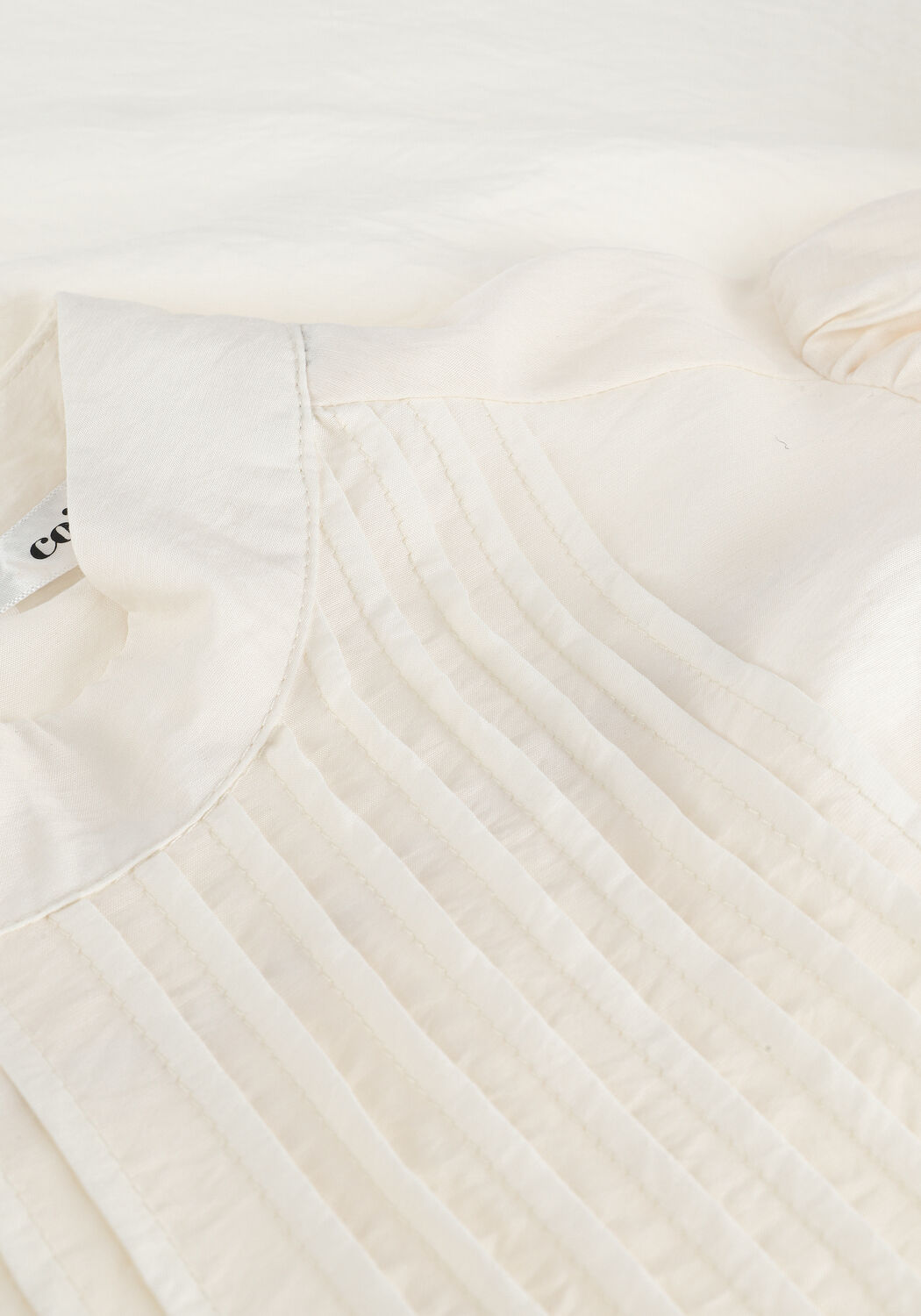 Creme CO'COUTURE Blouses CALLUM PINTUCK SHIRT - large