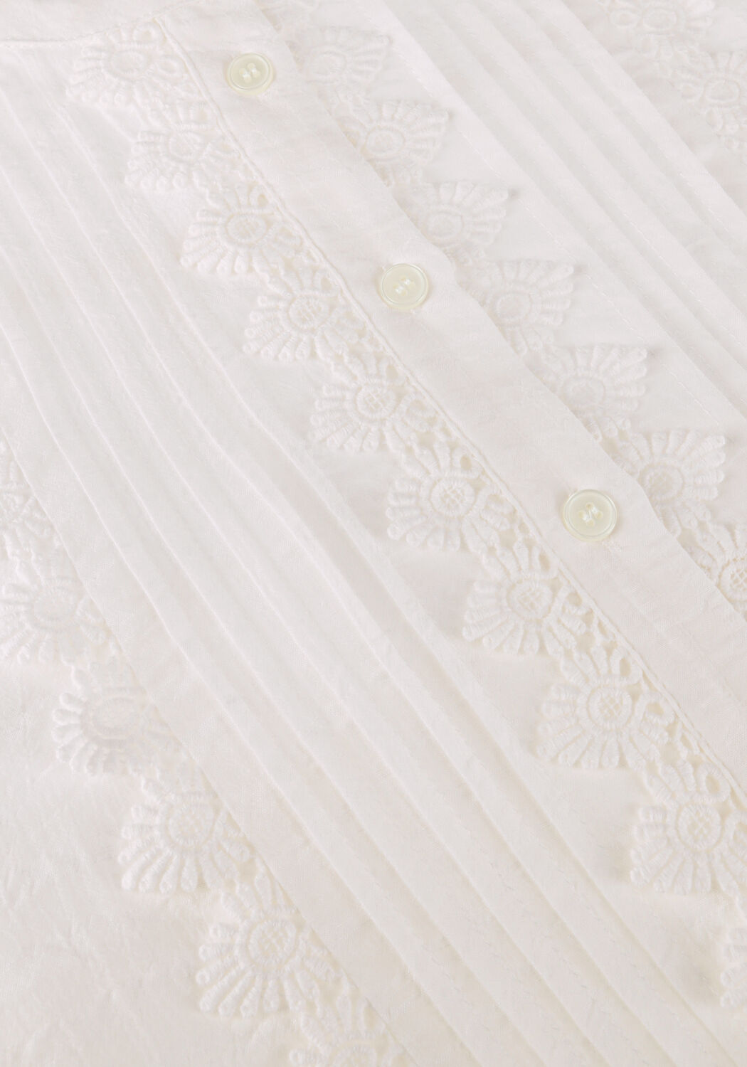 Witte LOLLYS LAUNDRY Blouses ARIELLL SHIRT LS - large