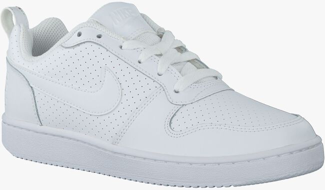 Witte NIKE Sneakers COURT BOROUGH LOW WMNS  - large