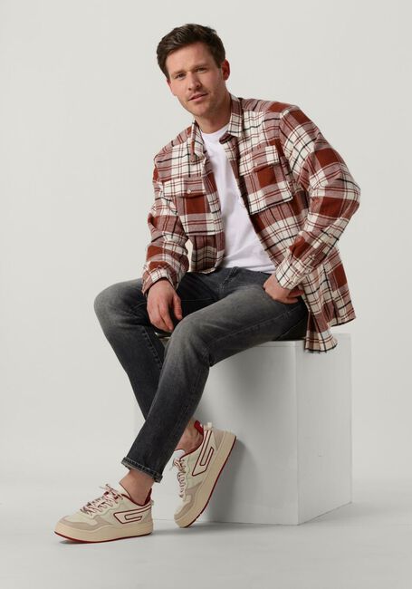 Rode FORÉT Casual overhemd ALASKA SHIRT - large