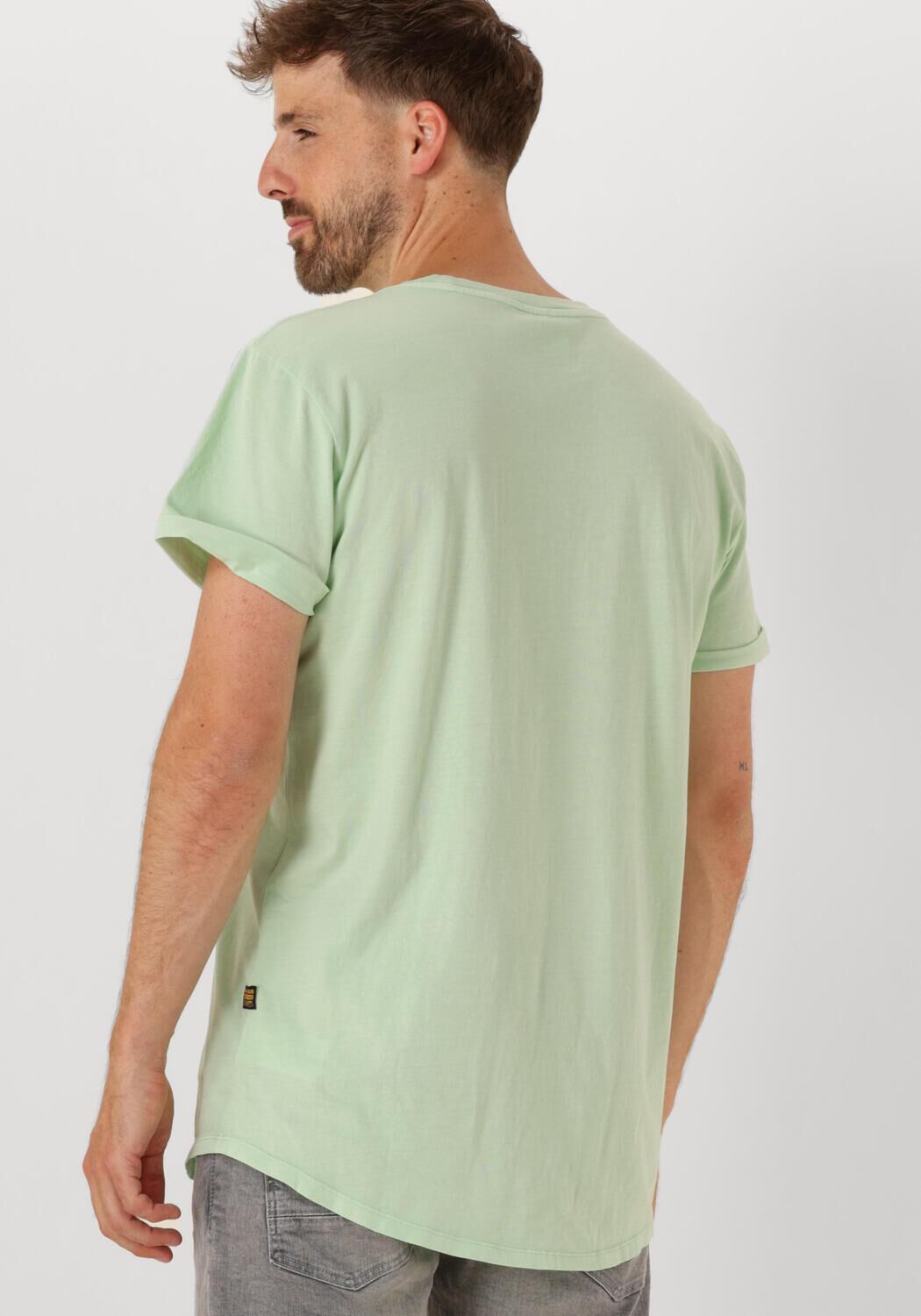 G-STAR RAW Heren Polo's & T-shirts Lash R T S\s Mint